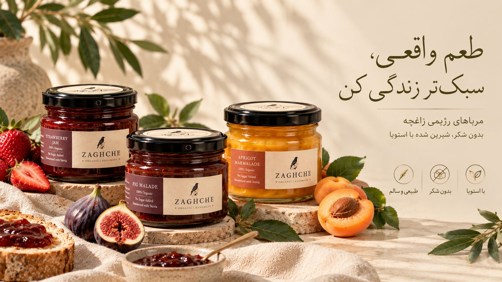 مرباهای رژیمی زاغچه